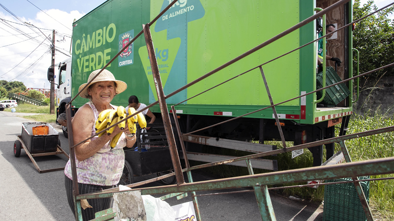 Veja onde encontrar o caminhão do Câmbio Verde nesta quarta-feira